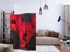Artgeist Paraván - Skladané maky 135x172 plátno na drevenom ráme obojstranná potlač