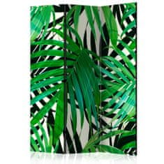 Artgeist Paraván - Tropické listy 135x172 plátno na drevenom ráme obojstranná potlač