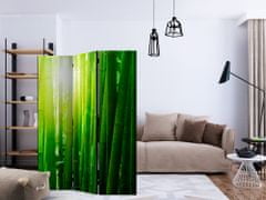 Artgeist Paraván - Slnko a bambus 135x172 plátno na drevenom ráme obojstranná potlač