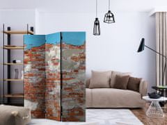 Artgeist Paraván - Tajomstvo múru 135x172 plátno na drevenom ráme obojstranná potlač