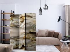 Artgeist Paraván - Zlatá hmlovina 135x172 plátno na drevenom ráme obojstranná potlač