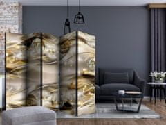 Artgeist Paraván - Zlatá hmlovina II 225x172 plátno na drevenom ráme obojstranná potlač