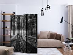 Artgeist Paraván - Sivá divočina 135x172 plátno na drevenom ráme obojstranná potlač