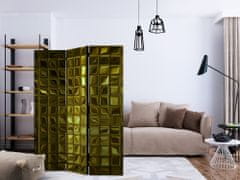 Artgeist Paraván - Zlatý úsvit 135x172 plátno na drevenom ráme obojstranná potlač