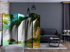 Artgeist Paraván - Vodopád Detian (Čína) II 225x172 plátno na drevenom ráme obojstranná potlač