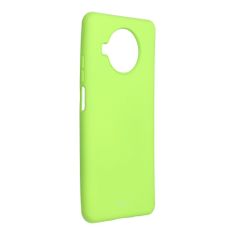 ROAR Obal / kryt pre Xiaomi Redmi Note 9 Pro 5G limetkový - Roar Colorful Jelly Case