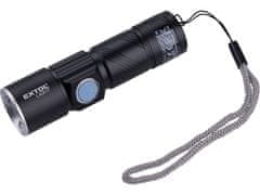 Extol Light Svietidlo 43135 hliníkové 150lm, nabíjacie, USB, zoom, XPE 3W LED