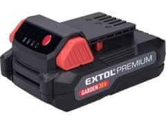 Extol Premium Batéria akumulátorová (8895780) 20V/2Ah, pre záhradné aku náradie