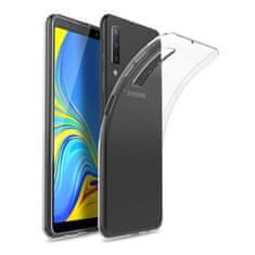 FORCELL Ultra tenké silikónové puzdro 0,5 mm pre Samsung galaxy a7 2018 / A750 priesvitné 