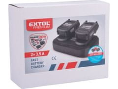 Extol Premium Nabíjačka (8891894) SHARE20V, 2x3,5A