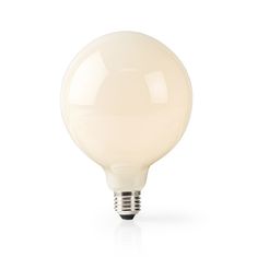 Nedis Múdra žiarovka SmartLife globe, Wi-Fi, E27, 500 lm, 5 W, Teplá Bílá