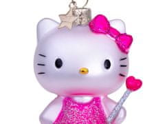 LAALU Vianočná ozdoba Hello Kitty s prútikom 9 cm