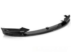 TUNING TEC Spoiler pod predný nárazník BMW F10, F11, F18 2011-2016 M-PERFORMANCE, čierny lesk