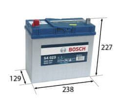 Bosch S4 45Ah Autobateria 12V , 330A , ĽAVÁ !!! 0 092 S40 230