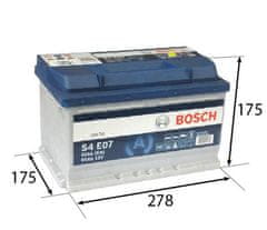 Bosch S4 65Ah EFB Autobatéria 12V , 650A , 0 092 S4E 070
