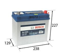 Bosch S4 45Ah Autobatéria 12V , 330A , 0 092 S40 210