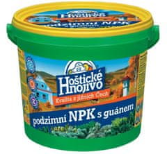 Forestina Hoštické npk hnojivo s guánom jesenné (4,5 kg vedro)