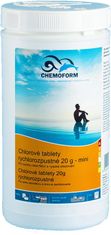 Chemoform Chlórové tablety mini 20 g rýchlo rozpustné (1 kg)