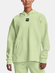 Under Armour Mikina Summit Knit Hoodie-GRN S