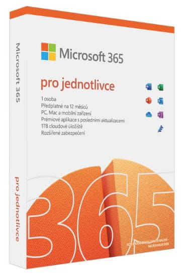 Microsoft 365 pre jednotlivcov 1 rok (QQ2-01393)