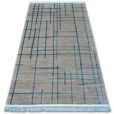 Dywany Lusczów Kusový koberec MANYAS Herro sivo-modrý, velikost 160x230