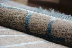 Dywany Lusczów Kusový koberec MANYAS Herro sivo-modrý, velikost 160x230