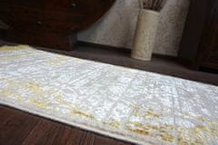 Dywany Lusczów Kusový koberec MANYAS Xia hnedo-krémový, velikost 80x300