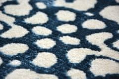 Dywany Lusczów Kusový koberec MANYAS Zeggy sivo-modrý, velikost 120x180