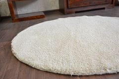 Dywany Lusczów Okrúhly koberec SHAGGY MICRO karamelový, velikost kruh 120