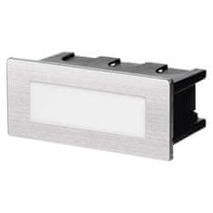 EMOS EMOS LED orientačné vstavané svietidlo 123 × 53, 1,5W tep. biela IP65 1545000080