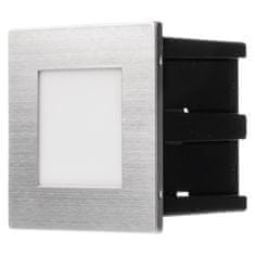 EMOS EMOS LED orientačné vstavané svietidlo 80 × 80 1,5W neutr. biela IP65 1545000110