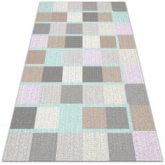 kobercomat.sk Vinylový koberec pre domácnosť štvorcové kocky 150x225 cm 