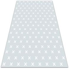 kobercomat.sk vinylový koberec geometrické kríža 120x180 cm 