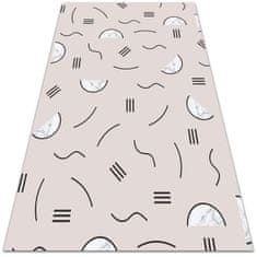 kobercomat.sk vinylový koberec abstraktné tvary 140x210 cm 