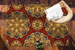kobercomat.sk Vonkajšie záhradné koberec zlaté vzory 140x210 cm 