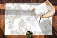 kobercomat.sk Vonkajšie záhradné koberec Marble Gold River 120x180 cm 