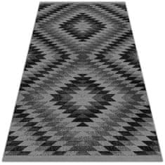 kobercomat.sk Moderné koberec na terasu tmavé kvádre 120x180 cm 
