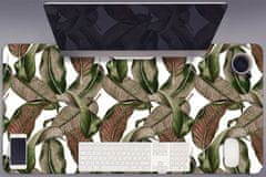 kobercomat.sk Pracovná podložka s obrázkom botanických lupeňov 100x50 cm 