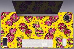 kobercomat.sk Podložka na písací stôl ružové ananás 100x50 cm 