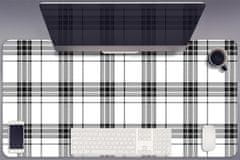 kobercomat.sk Veľká podložka na stôl plaid pattern 100x50 cm 