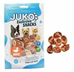 Juko Snacks Duck & Codfish chips 70 g