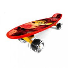 Disney Skateboard plastový max.50kg iron man