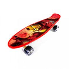 Disney Skateboard plastový max.50kg iron man