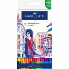 Faber-Castell Popisovače Goldfaber Aqua Dual set 18 farebné