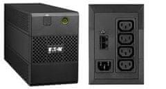 EATON UPS 5E 850 USB, Line-interactive, Tower, 850 VA/480 W, výstup 4x IEC C13, USB, bez ventilátora