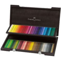 Faber-Castell Pastelky Polychromos-120 ks-drevená kazeta set