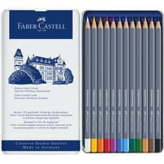 Faber-Castell Pastelky Goldfaber Aqua set-plech 12 farebné