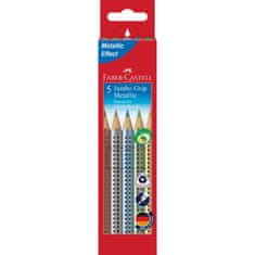 Faber-Castell Pastelky Jumbo Grip Metallic set 5 ks