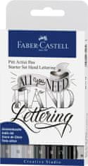 Faber-Castell PITT umelecké fixky set, 9ks Ozdobné písanie