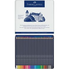 Faber-Castell Pastelky Goldfaber permanent set-plech 24 farebné